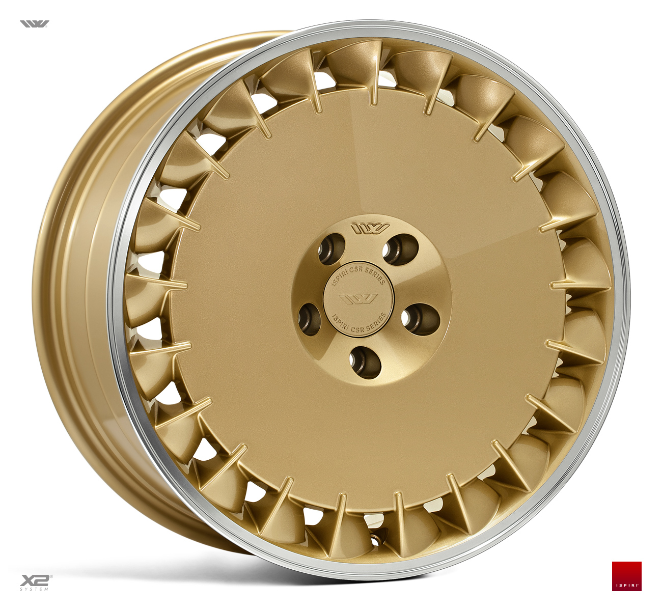 NEW 18  ISPIRI CSRD TF DIRECTIONAL ALLOY WHEELS IN VINTAGE GOLD et35 38